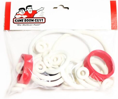 Game Room Guys Williams OXO Pinball White Rubber Ring Kit in Saudi Arabia
