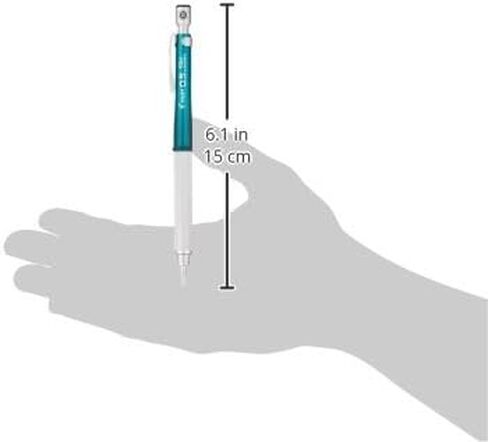 Pilot Mechanical Pencil S10, Transparent Green Body, 0.9mm Lead (HPS-1SR-TG9) in Saudi Arabia