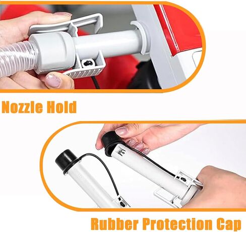 Electric Fuel Transfer Pump, Portable gas pump for gas can, Gasoline, Oil Transfer, Battery USB Powered Automatic Gas Can Pump with Adapters, Hose, Auto-Stop in Kuwait