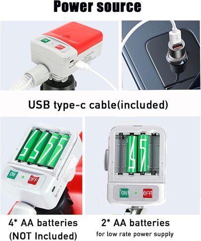 Electric Fuel Transfer Pump, Portable gas pump for gas can, Gasoline, Oil Transfer, Battery USB Powered Automatic Gas Can Pump with Adapters, Hose, Auto-Stop in Kuwait