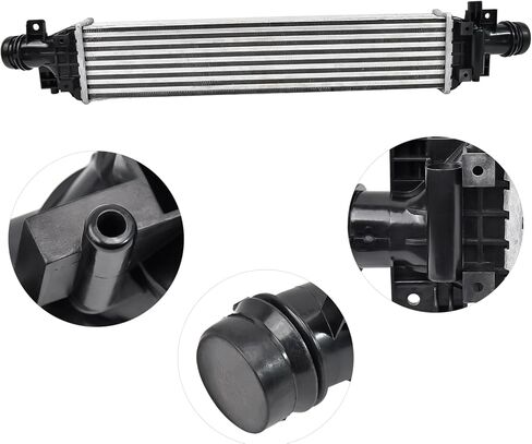 مبرد داخلي جديد من Hex Autoparts 95026333 متوافق مع Buick Encore 1.4L 2013-2021، مبرد هواء مشحون لسيارة شيفروليه Chevy Trax 1.4L 2015-2021، مبرد داخلي توربو 95026329 42609477 in Kuwait