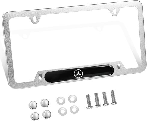 Premium Inspired Car Logo License Plate Frame (BC-Y B) in Saudi Arabia