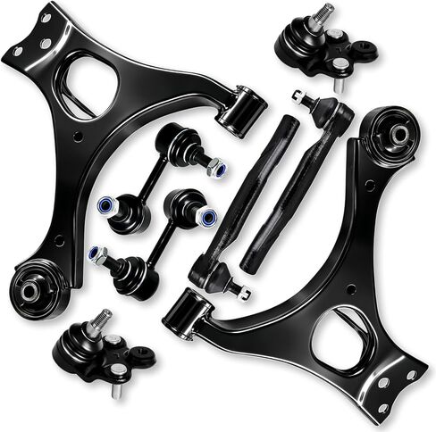 8 قطعة ذراع التحكم الأمامي السفلي Sway Bar Link End Ball Joints الخارجي التعادل رود النهاية لهوندا 2006 2007 2008 2009 2010 2011 سيفيك K620382 K620383 K500069 K500070 K80768 K80769 ES800374 ES800373 in Kuwait