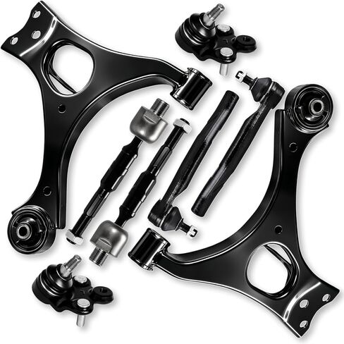 8 قطعة ذراع التحكم الأمامي السفلي Sway Bar Link End Ball Joints الخارجي التعادل رود النهاية لهوندا 2006 2007 2008 2009 2010 2011 سيفيك K620382 K620383 K500069 K500070 K80768 K80769 ES800374 ES800373 in Kuwait