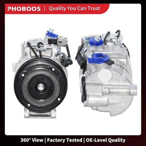 ضاغط تكييف الهواء PHOBOOS مع قابض متوافق مع مرسيدس بنز E250 2014-2016، E300 2015-2016، E350 2014 2016، E400 2016-2017، GLK250 2013-2015، CLS400 2015-2017، SL400، ML350، المرجع. 8302600 in Kuwait