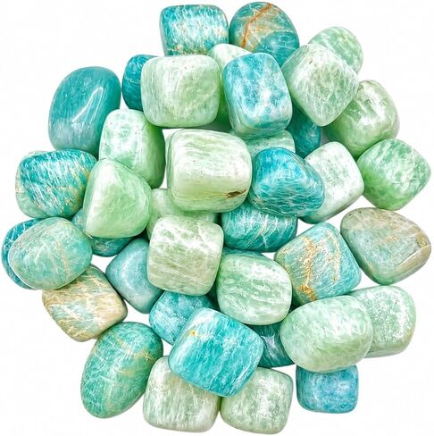 GEMSCITE Selenite 1 LB Tumbled Stones and Crystals Bulk Natural Crystal Kit for Reiki Healing Crystal Polished, Tumble Stones, Chakra Balancing, Good Luck, Reiki Gift, Home Décor in Saudi Arabia