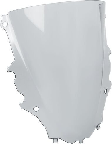 استبدال الزجاج الأمامي للدراجات النارية لـ Yamaha YZF R3 2019-2025 R25 2019 2020 2021 2022 2023 2024 2025 PC فقاعة مزدوجة للزجاج الأمامي (رمادي) in Kuwait