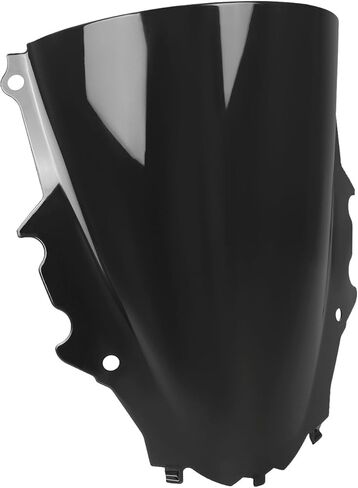 استبدال الزجاج الأمامي للدراجات النارية لـ Yamaha YZF R3 2019-2025 R25 2019 2020 2021 2022 2023 2024 2025 PC فقاعة مزدوجة للزجاج الأمامي (رمادي) in Kuwait