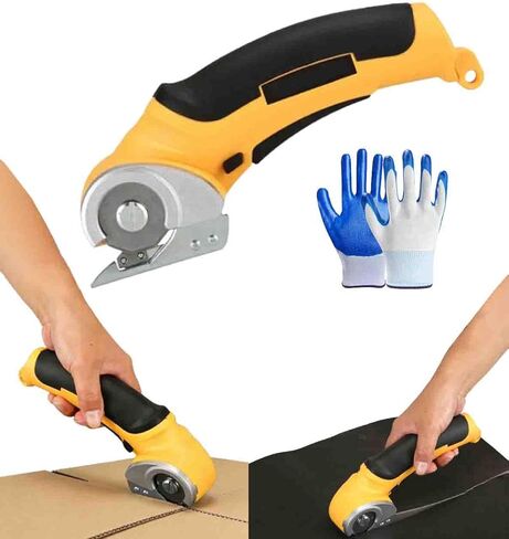 Tactical Electric Scissors - 2026 Cordless Rechargeable Cutting Tool, Heavy Duty Power Scissors for Fabric, Cardboard, Carpet, Plastic & Leather, Ergonomic Precision Electric Cutter (1PCS) in Saudi Arabia