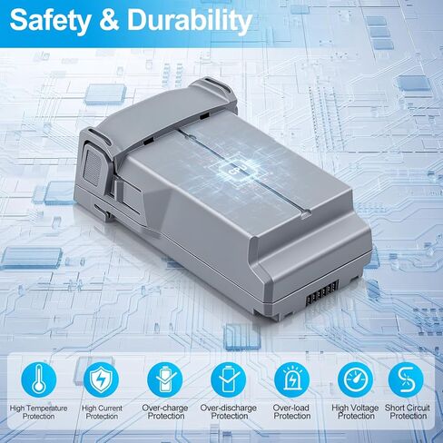 COOLSHOW Intelligent Flight Mini 5 Pro/4 Pro/Mini3 Series Battery 1 Pack 5000mAh Offer 52 Mins of Max Flight Time Compatible with DJI Mini 5 Pro/Mini 4/3/3 pro Plus in Saudi Arabia