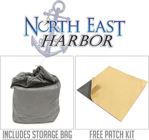 North East Harbor 4-Layer Breathable Cab Car Cover Compatible with 2007-2018 Jeep Wrangler (2-Door) - Breathable Material Sunray Protected and Weather Resistant Storage Cover Grey Cab Cover in Saudi Arabia
