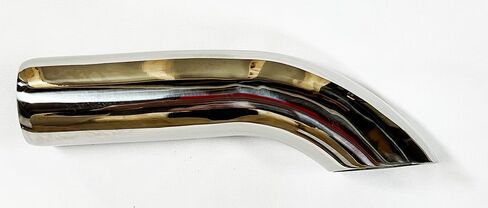 Exhaust Tip 1.75" X 9.00" Long 1.75" Inlet Turn Down WTD175-175-SS 304 Stainless Steel Wesdon Exhaust Tip in Kuwait