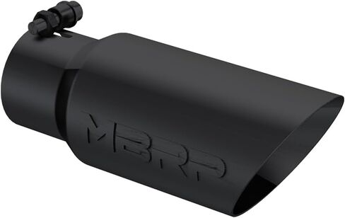 MBRP T5156BLK Black Dual Wall Angled Tip, 4" O.D., 3" Inlet, 10" Length in Saudi Arabia