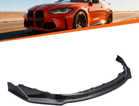 Carbon Fiber Look Front Bumper Lip Splitter FIT 2021–2026 BMW G80 M3 & G82 M4 – V Style Front Lower Lip – Exterior Styling Upgrade in Kuwait
