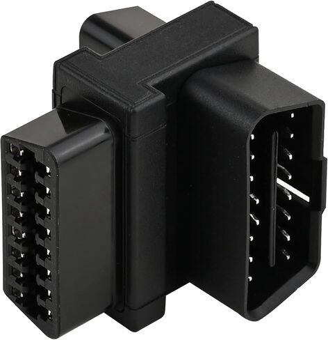 Mini Size OBD2 OBDII Full 16 Pin Male to Dual Female Adapter for Diagnostic Extender 1 to 2 OBD Port Extension Converter Connector in Kuwait
