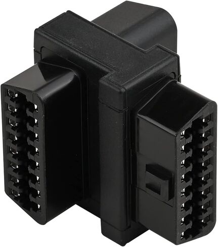 Mini Size OBD2 OBDII Full 16 Pin Male to Dual Female Adapter for Diagnostic Extender 1 to 2 OBD Port Extension Converter Connector in Kuwait