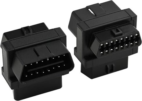 Mini Size OBD2 OBDII Full 16 Pin Male to Dual Female Adapter for Diagnostic Extender 1 to 2 OBD Port Extension Converter Connector in Kuwait