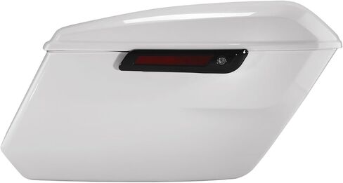 HR3 White Onyx Pearl Saddlebags Compatible with 2024-2025 Road Glide Street Glide Fit for '23-later FLHXSE FLTRXSE '24-later FLTRXSTSE '25-later FLHXU (Replace for OEM) in Saudi Arabia