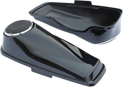 Unpainted 6.5" Saddlebag Speaker Lids Fit For Harley 2014-2024 Touring CVO Street Glide Road King Electra Glide Ultra Limited FLT FLHT FLHTCU FLHRC in Kuwait