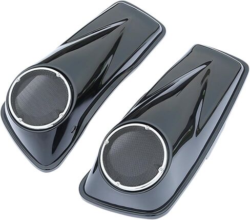 Unpainted 6.5" Saddlebag Speaker Lids Fit For Harley 2014-2024 Touring CVO Street Glide Road King Electra Glide Ultra Limited FLT FLHT FLHTCU FLHRC in Kuwait