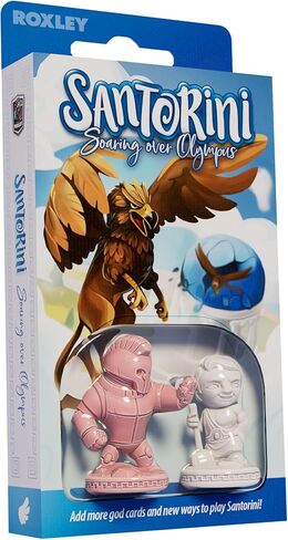 Roxley Games Santorini: Tides of Poseidon Expansion Pack - 17 New God Cards and Ocean-Themed Powers in Saudi Arabia