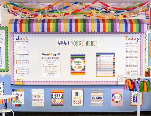 Teacher Created Resources Color Crush Educational Poster Pack (TCR9368) in Kuwait