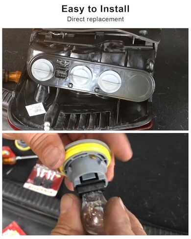2 Pack Turn Signal Brake Tail Light Bulb Socket Fit for Jeep Liberty 2005-2007 Replace 55157302AA, 3757 Dual Filament Light Socket Holder in Saudi Arabia