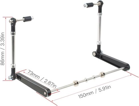 Aluminum Anti Roll Bar Kit Stabilizer Rod Set for Tamiya Super ClodBuster/Clodbuster/Bullhead TXT-1 Truck Car Upgrade Parts in Kuwait