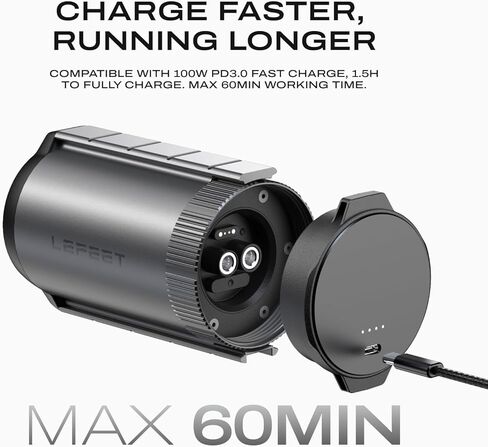 LEFEET P1 Underwater Scooter [Professional Grade]: Max 2m/s Super Power Mini, Built-in Camera Mount, Modular Design Expands,60M Waterproof Sea Scooter for Diving,Snorkeling,Swimming in Saudi Arabia