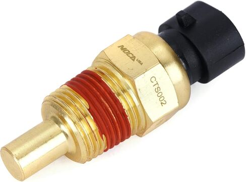 MOCA Coolant Temperature Sensor Fits 05-09 for Buick Lacrosse 3.8L, 06-09 for Cadillac DTS 4.6L, 05-08 for Chevrolet Equinox 3.4L, 95-05 for GMC Safari 4.3L, 04-08 for Pontiac Grand Prix 3.8L in Kuwait