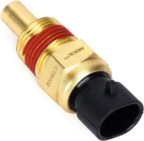 MOCA Coolant Temperature Sensor Fits 05-09 for Buick Lacrosse 3.8L, 06-09 for Cadillac DTS 4.6L, 05-08 for Chevrolet Equinox 3.4L, 95-05 for GMC Safari 4.3L, 04-08 for Pontiac Grand Prix 3.8L in Kuwait