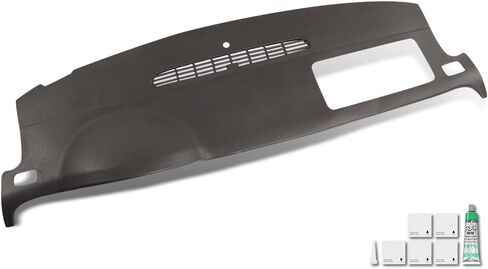 ALLGOOD Molded Dash Board Cover Cap, Compatible with Chevy Tahoe/Suburban/GMC Yukon 2007-2014, Fit Chevy Avalanche/Silverado/GMC Sierra 2007-2013, Black in Kuwait