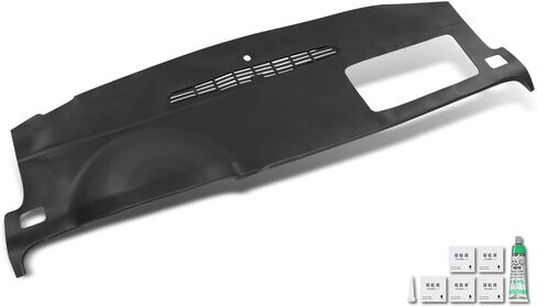 ALLGOOD Molded Dash Board Cover Cap, Compatible with Chevy Tahoe/Suburban/GMC Yukon 2007-2014, Fit Chevy Avalanche/Silverado/GMC Sierra 2007-2013, Black in Kuwait