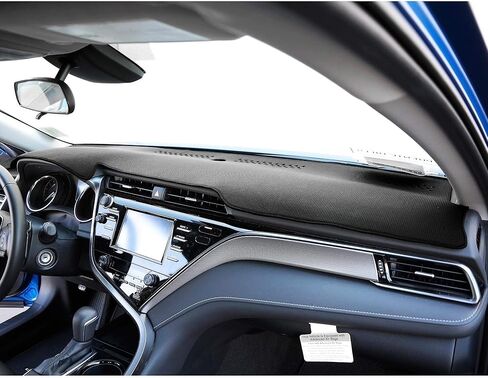 WellVisors Black Dash Mat Dashboard Cover Compatible with Volkswagen VW 2018-2024 Tiguan in Kuwait