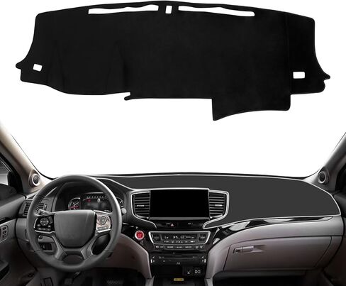 Car Dash Covers for Honda Pilot 2016-2022 & Ridgeline 2017-2026 & Passport 2019-2026, Dashboard Cover Dash Protector Pad Dashboard Mat UV Rays Protector Interior Accessories in Saudi Arabia