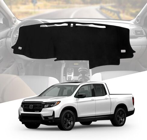 Car Dash Covers for Honda Pilot 2016-2022 & Ridgeline 2017-2026 & Passport 2019-2026, Dashboard Cover Dash Protector Pad Dashboard Mat UV Rays Protector Interior Accessories in Saudi Arabia