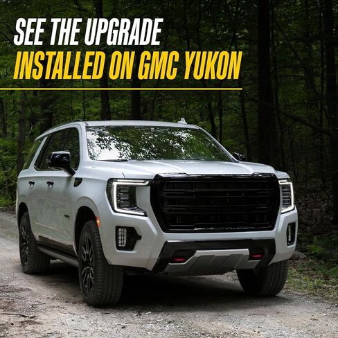 Trim Illusion Gloss Black 20-Inch Wheel Skin Set for 2021-2024 GMC Yukon & Yukon XL | Easy No-Tool Install | Durable Automotive Chrome Finish | US Patented in Saudi Arabia