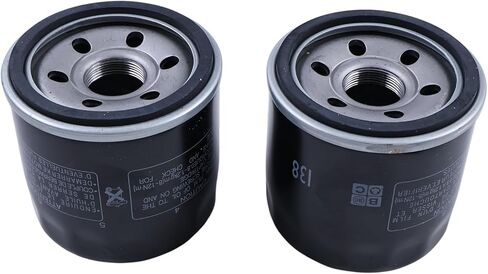 2X 138 مرشحات الزيت 0436-146 0812-005 متوافقة مع القطب الشمالي القط 350 400 500 450 550 650 700 1000 4X4 Alterra Prowler لـ Kymco MXU UXV 450I in Kuwait
