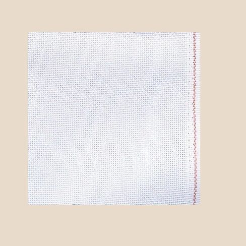 Cross Stitch Canvas Pre Cut Grid Pattern Black and White Multiple Sizes for Embroidery Sewing Craft Projects, White 50 in Kuwait