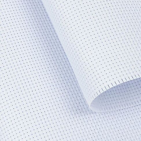 Cross Stitch Canvas Pre Cut Grid Pattern Black and White Multiple Sizes for Embroidery Sewing Craft Projects, White 50 in Kuwait