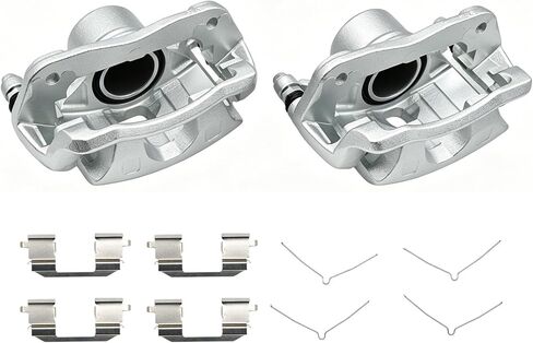 19B2663 19B2662 Pair Front Brake Calipers With Bracket Compatible with CR-V 2002-2004 Element 2003-2011 in Saudi Arabia