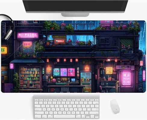 Pink Cute Teacher Classroom Decor Large Gaming Mouse Pad Keyboard Desk Pad XXL Extended Mouse Mat Gaming Office Decor (35.4x15.7 in) with Stitched Edges Non-Slip Large Computer Mat in Kuwait