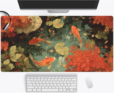 Pink Cute Teacher Classroom Decor Large Gaming Mouse Pad Keyboard Desk Pad XXL Extended Mouse Mat Gaming Office Decor (35.4x15.7 in) with Stitched Edges Non-Slip Large Computer Mat in Kuwait