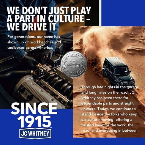 JC Whitney JFBAJCWBC00226 فرجار الفرامل الأمامية اليسرى - متوافق مع نيسان نيسان 2022-2023، إنفينيتي QX60 2022-2023 in Kuwait