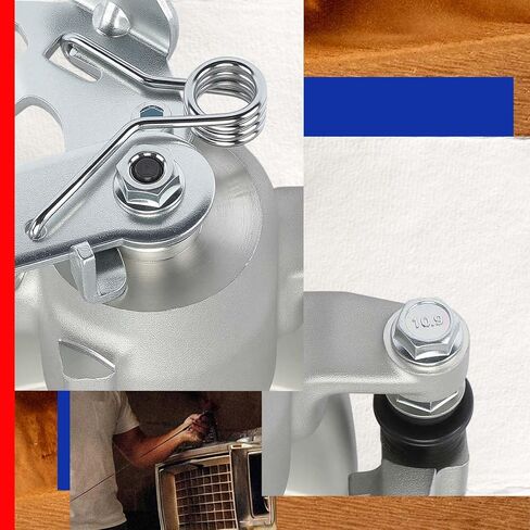 JC Whitney JFBAJCWBC00193 مجموعة فرجار الفرامل الخلفية اليسرى مع دعامة - متوافقة مع Volkswagen Jetta 05-10، Golf 10، GTI 06-09، Rabbit 06-09، Audi A3 08، A3 Quattro 06-07 in Kuwait