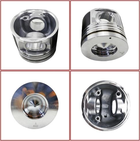 4HK1 طقم إعادة البناء العمري (بدون مجموعة صمامات) لمحرك ايسوزو 4HK1 4HK1T 4HK1TC NPR NQR NRR NPR-HD 4HK1 5.2L 2007-2010 (ارتفاع 96.7 مللي متر غرفة الاحتراق 62 مللي متر) 8-98041-062-0 8-97041-141-0 in Kuwait