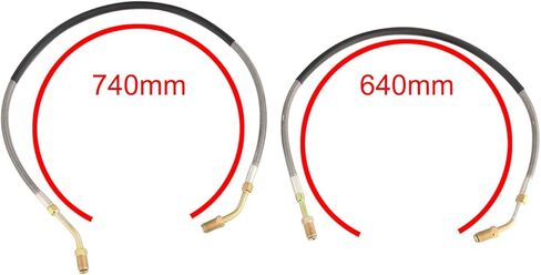 Front Left Right Brake Hose Line 1930752 1930753 for Sportsman Xplorer Big Boss Magnum Trail Boss Blazer Xpress Scrambler Sport Xpedition Diesel Worker 500 400 250 300 325 350 425 335 in Saudi Arabia