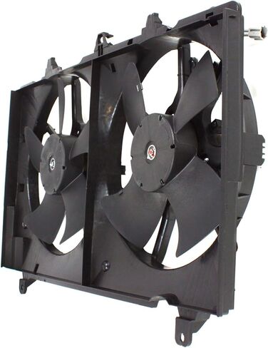 Go-Parts - Radiator Fan Assembly for Nissan 350Z 2007-2009, Dual, Replacement 2008 in Kuwait