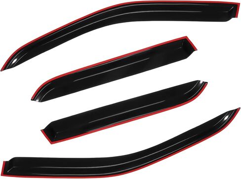 OCPTY Window Visors Tape-On Rain Guards 4Pcs (Front+Rear) for 2002-2006 for Honda CR-V in Kuwait