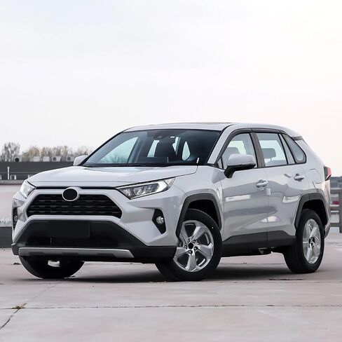 ZZEQYG واقيات النوافذ درع حماية المطر لسيارة Toyota RAV4 2019-2025 ملحقات واقيات النوافذ واقيات المطر واقيات التهوية وحاجز النوافذ وظلال فتحات التهوية الخارجية in Kuwait